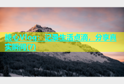 糖心Vlog：记录生活点滴，分享真实瞬间(7)