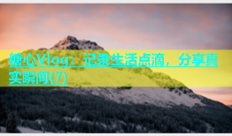 糖心Vlog：记录生活点滴，分享真实瞬间(7)