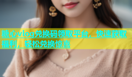 糖心vlog兑换码领取平台，快速获取福利，轻松兑换惊喜