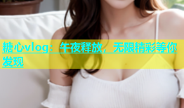 糖心vlog：午夜释放，无限精彩等你发现