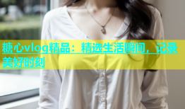 糖心vlog精品：精选生活瞬间，记录美好时刻