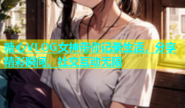 糖心VLOG女神带你记录生活，分享精彩瞬间，社交互动无限