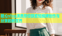 糖心vlog演员带你探索短视频创作与分享的新世界