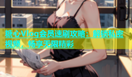 糖心Vlog会员速刷攻略：解锁私密视频，畅享无限精彩