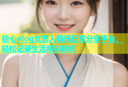 糖心vlog女艺人楠楠日常分享平台，轻松记录生活精彩瞬间