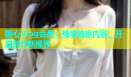 糖心Vlog会员：畅享独家内容，开启创作新视界