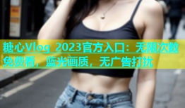 糖心Vlog 2023官方入口：无限次数免费看，蓝光画质，无广告打扰