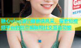 糖心vlog激情蜘蛛侠风采，探索短视频平台的创意编辑和社交互动功能