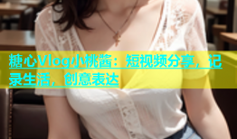 糖心Vlog小桃酱：短视频分享，记录生活，创意表达