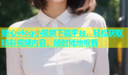 糖心vlog小视频下载平台，轻松获取精彩视频内容，随时随地观看