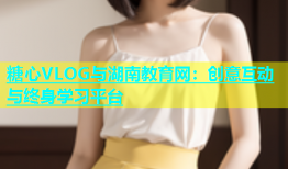 糖心VLOG与湖南教育网：创意互动与终身学习平台