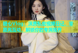 糖心Vlog：演员私密视频日记，零距离互动，解锁你的专属视界