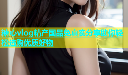 糖心vlog精产国品免真实分享助你轻松选购优质好物