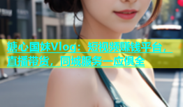 糖心国妹Vlog：短视频赚钱平台，直播带货，同城服务一应俱全