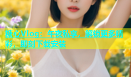 糖心Vlog：午夜私享，解锁更多精彩，即刻下载安装