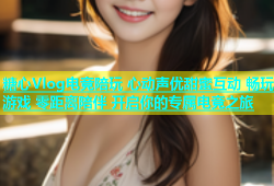 糖心Vlog电竞陪玩 心动声优甜蜜互动 畅玩游戏 零距离陪伴 开启你的专属电竞之旅