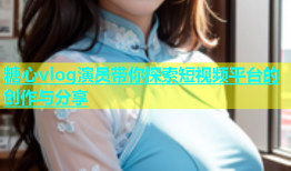糖心vlog演员带你探索短视频平台的创作与分享