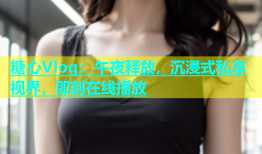 糖心Vlog：午夜释放，沉浸式私享视界，即刻在线播放