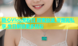 糖心Vlog宠粉日 甜蜜放送 零距离私享 生日解锁更多精彩