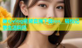 糖心vlog视频官网下载ios，轻松记录生活瞬间