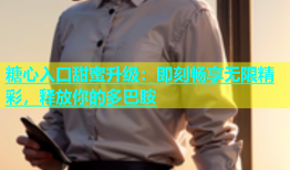 糖心入口甜蜜升级：即刻畅享无限精彩，释放你的多巴胺