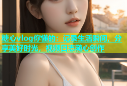 糖心vlog你懂的：记录生活瞬间，分享美好时光，视频日志随心创作