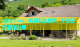 糖心Vlog：解锁私密视界，午夜狂欢即刻开启