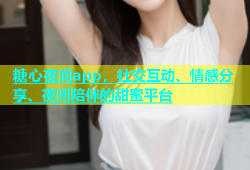 糖心夜间app，社交互动、情感分享、夜间陪伴的甜蜜平台