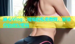 糖心Vlog：姐姐的私密教程，解锁你的欲望密码