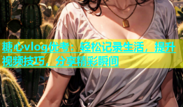 糖心vlog优考：轻松记录生活，提升视频技巧，分享精彩瞬间
