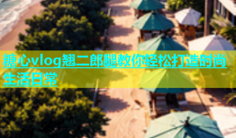 糖心vlog翘二郎腿教你轻松打造时尚生活日常