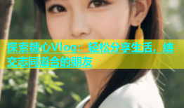 探索糖心Vlog：轻松分享生活，结交志同道合的朋友