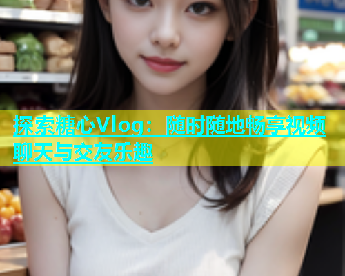 探索糖心Vlog：随时随地畅享视频聊天与交友乐趣