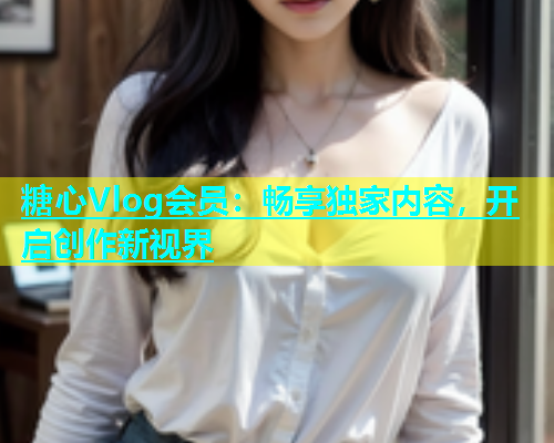糖心Vlog会员：畅享独家内容，开启创作新视界