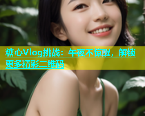 糖心Vlog挑战：午夜不惊醒，解锁更多精彩二维码