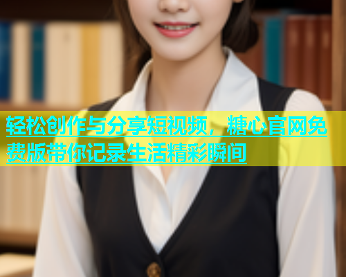 轻松创作与分享短视频，糖心官网免费版带你记录生活精彩瞬间