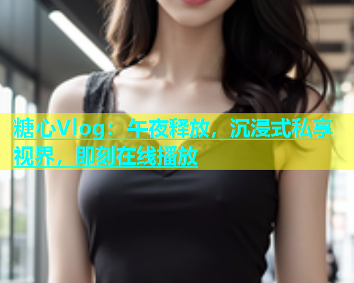 糖心Vlog：午夜释放，沉浸式私享视界，即刻在线播放