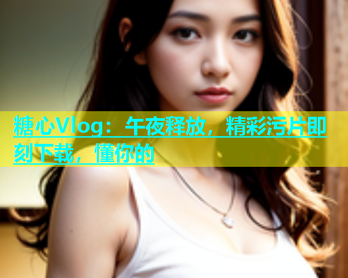 糖心Vlog：午夜释放，精彩污片即刻下载，懂你的