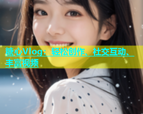 糖心Vlog:轻松创作、社交互动、丰富视频 糖心Vlog:轻松创作、社交互动、丰富视频