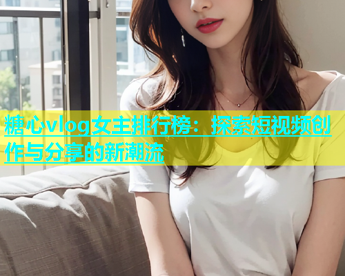 糖心vlog女主排行榜：探索短视频创作与分享的新潮流