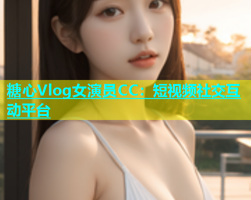 糖心Vlog女演员CC：短视频社交互动平台