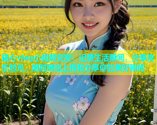 糖心vlog小视频安安：记录生活瞬间，分享快乐时光，随时随地上传和分享你的美好瞬间