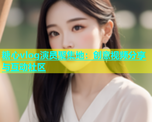 糖心vlog演员聚集地：创意视频分享与互动社区