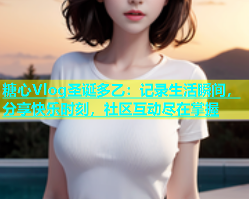 糖心Vlog圣诞多乙：记录生活瞬间，分享快乐时刻，社区互动尽在掌握