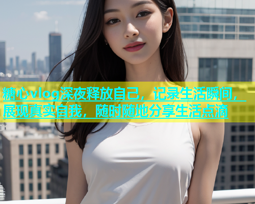 糖心vlog深夜释放自己，记录生活瞬间，展现真实自我，随时随地分享生活点滴