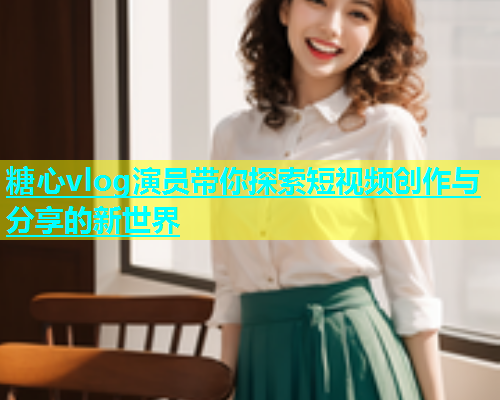 糖心vlog演员带你探索短视频创作与分享的新世界