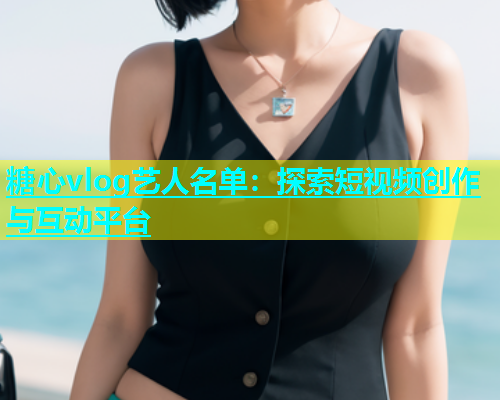 糖心vlog艺人名单：探索短视频创作与互动平台