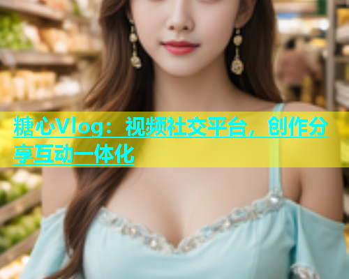 糖心Vlog：视频社交平台，创作分享互动一体化