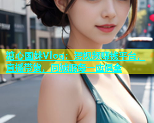 糖心国妹Vlog：短视频赚钱平台，直播带货，同城服务一应俱全