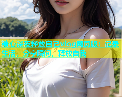 糖心深夜释放自己vlog网页版：记录生活，分享瞬间，释放自我
